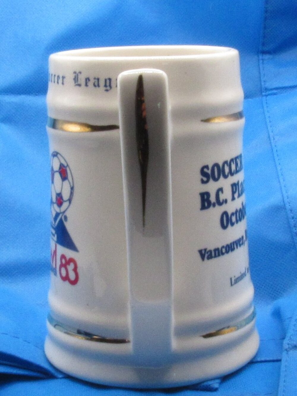 Vintage Soccer Bowl 1983 Beer Mug/Stein NASL Limited Edition 544 0f 1983 VG Cond - Picture 4 of 6